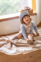 ［OREN］Allo cardigan & beret set