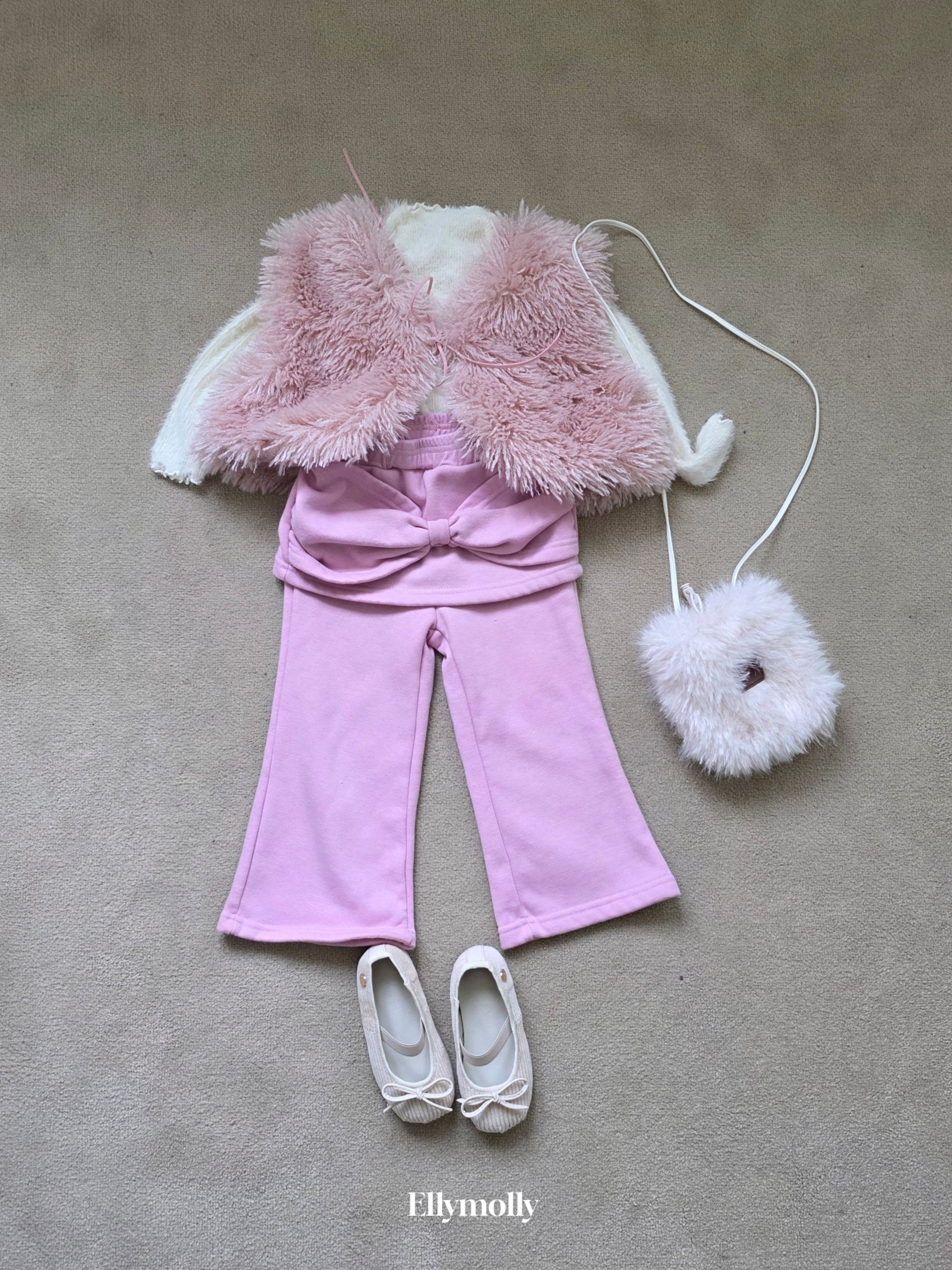 ［ELLY MOLLY］Fluffy vest