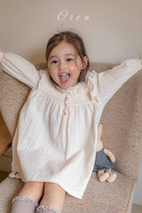［OREN］Miel smocking one-piece