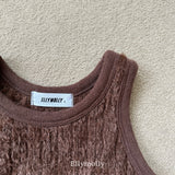 ［ELLY MOLLY］Blooming knit bustier