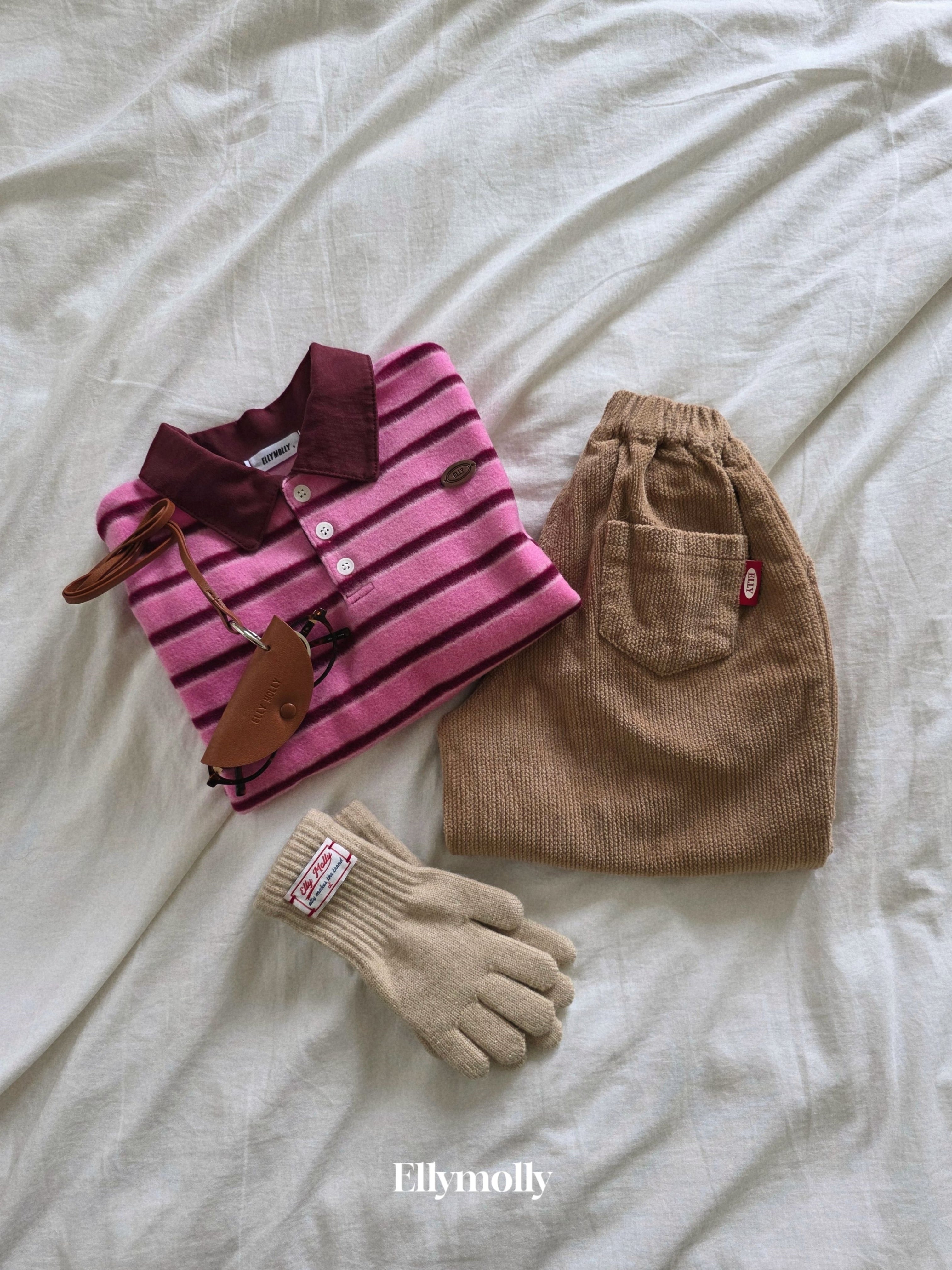 ［ELLY MOLLY］Toy corduroy pants
