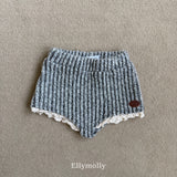 ［ELLY MOLLY］Muffin wool knit pants
