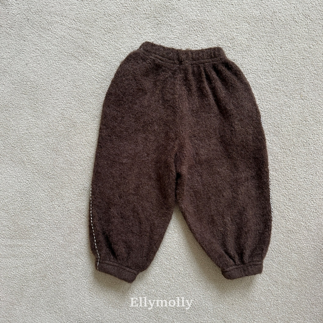 ［ELLY MOLLY］Fudge hug jogger pants