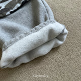 ［ELLY MOLLY］Soft warm camo pants