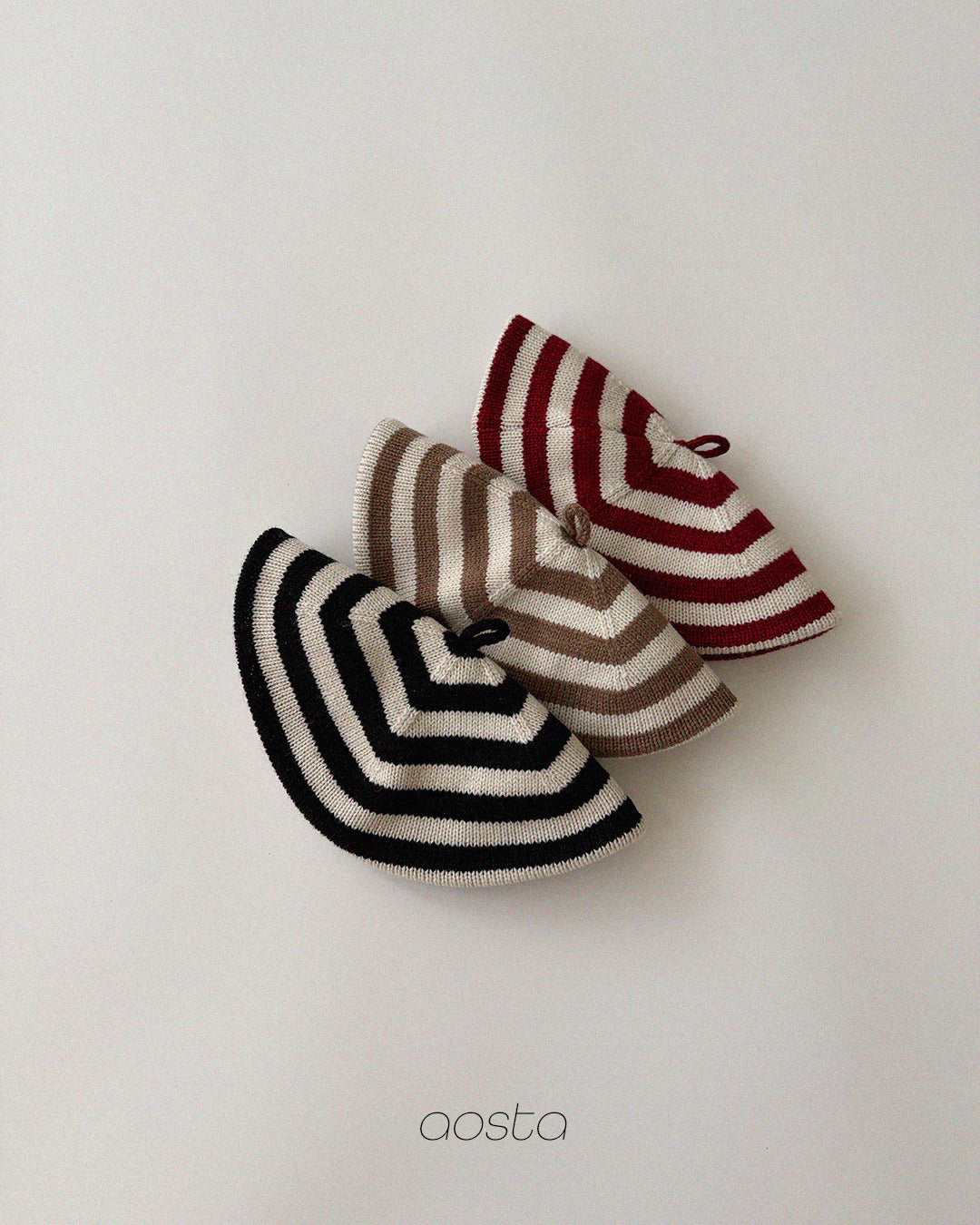 ［Aosta］Knit Cookie Beret