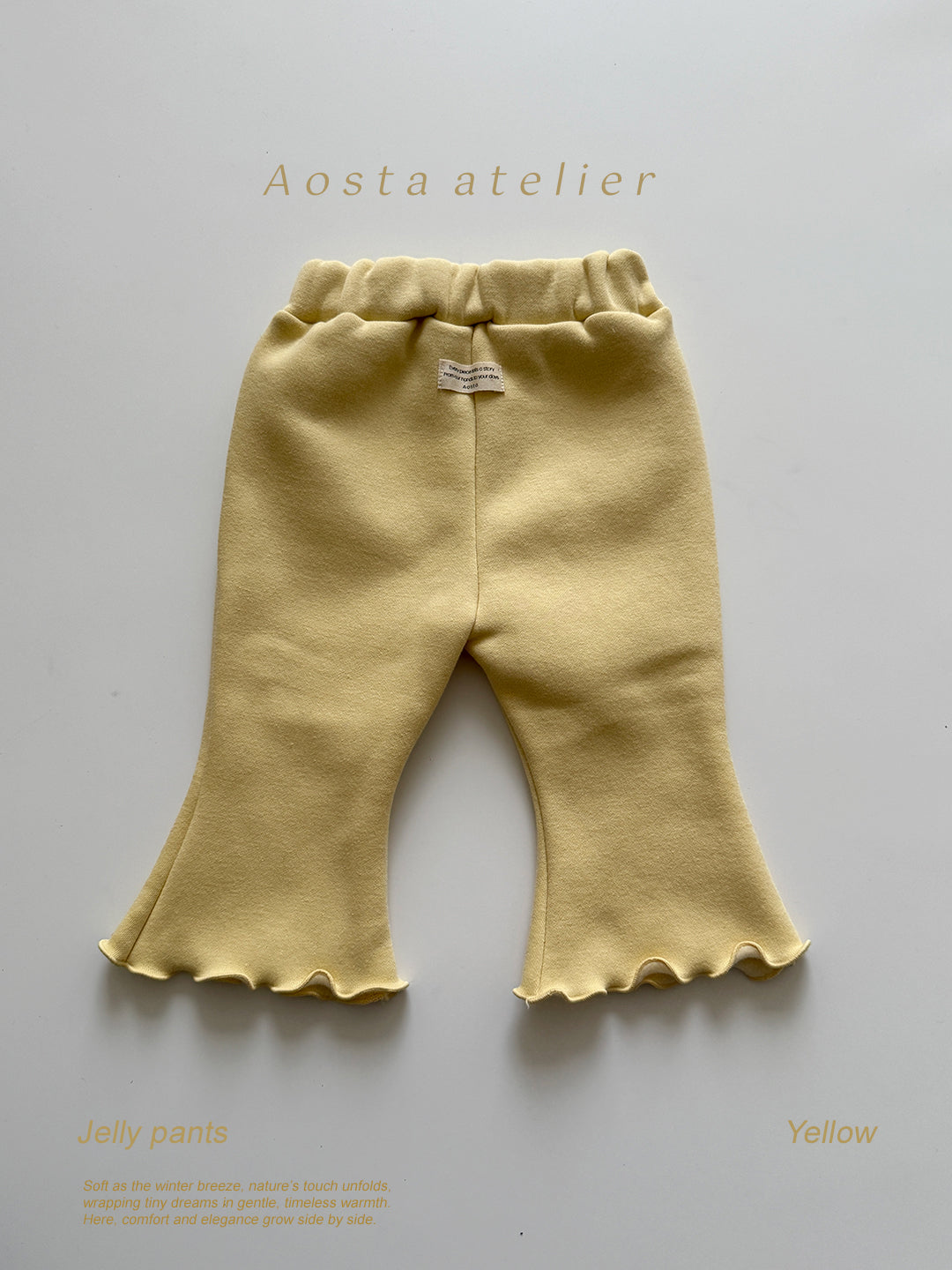 ［Aosta］Jelly pants