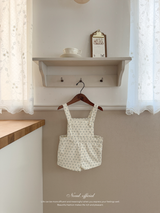 Blooming short salopette