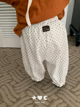 ［Lala land］Dot sausage pants