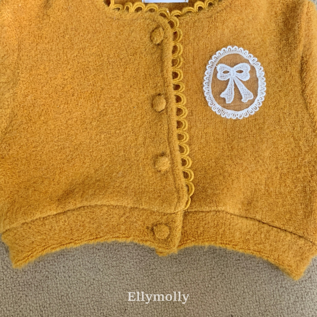 ［ELLY MOLLY］Fudge hug cardigan