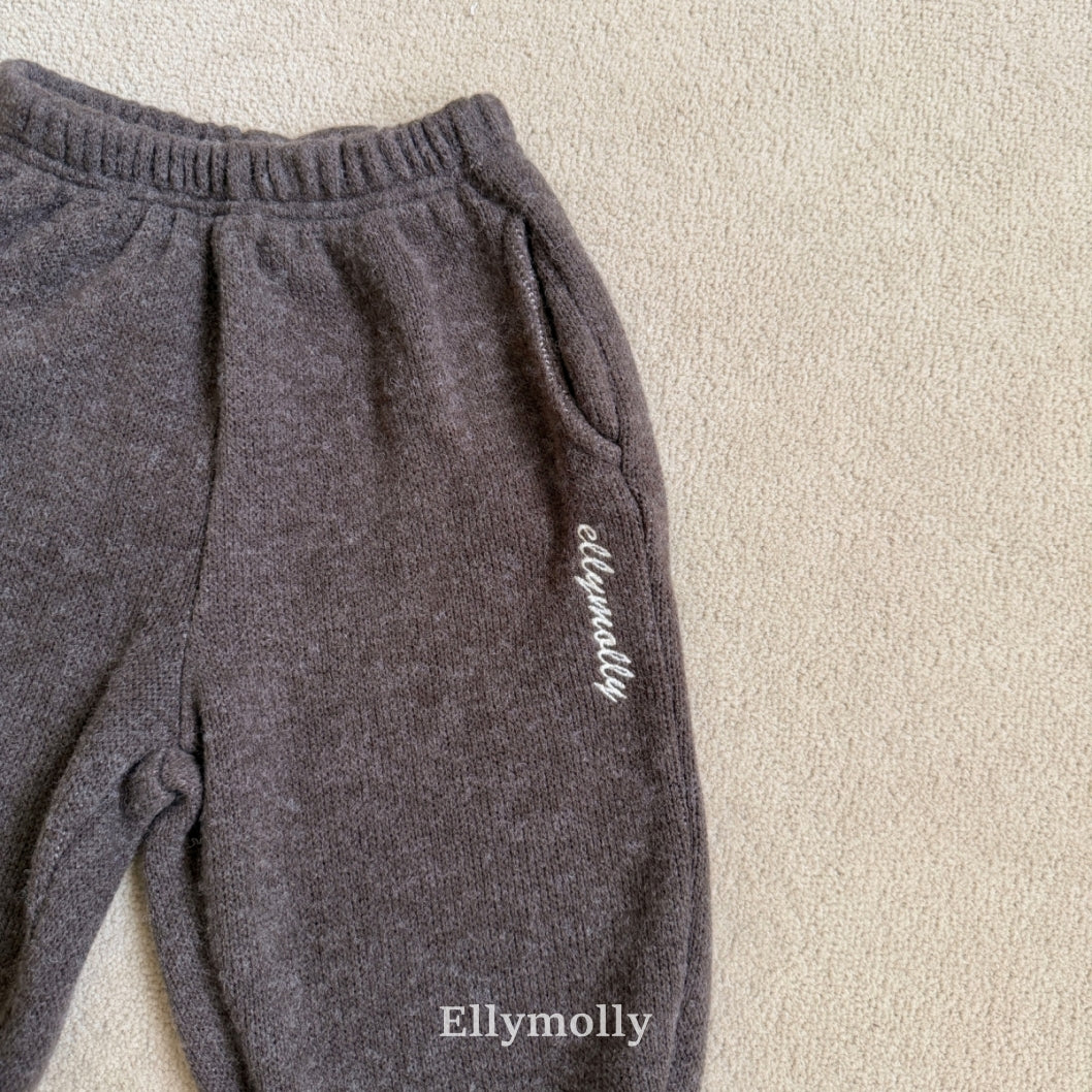 ［ELLY MOLLY］Point warm pants