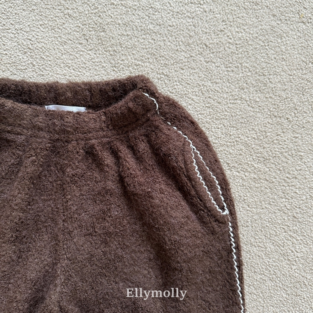 ［ELLY MOLLY］Fudge hug jogger pants