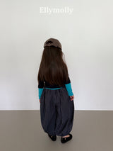 ［ELLY MOLLY］Rolling layered tee