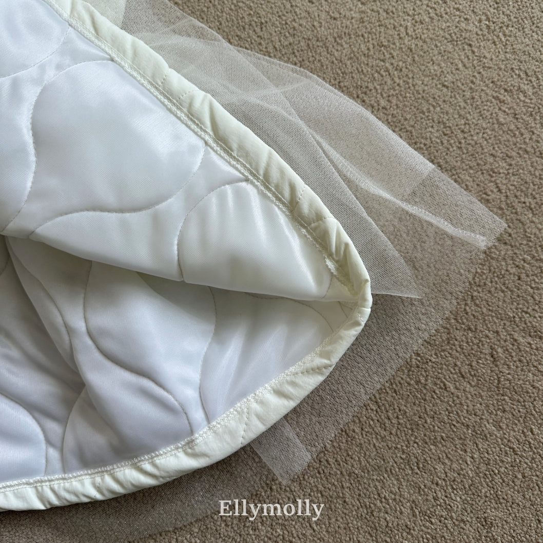 ［ELLY MOLLY］Quilting shasha one-piece