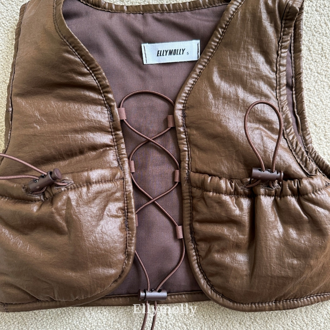 ［ELLY MOLLY］For you padding vest