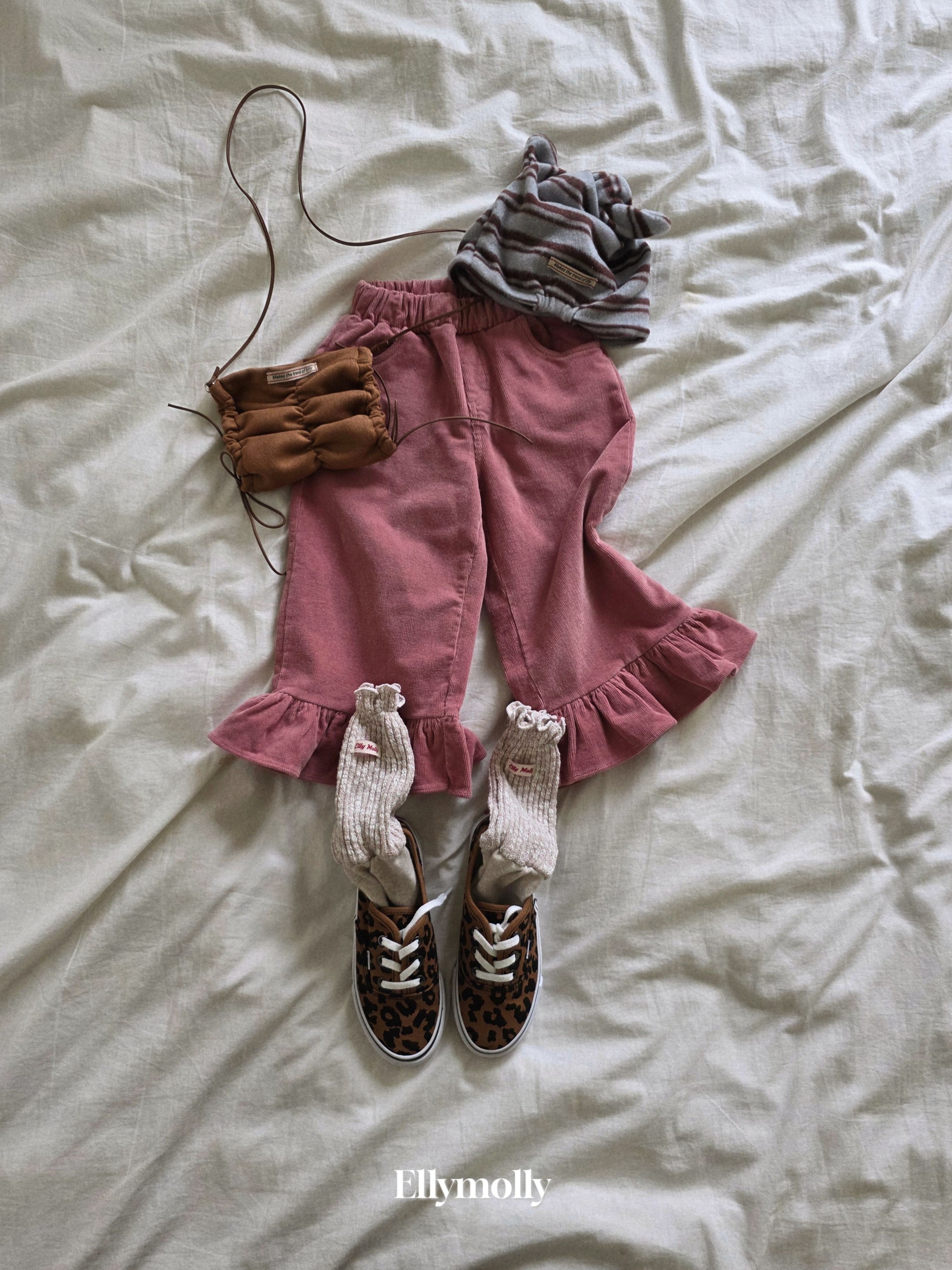 ［ELLY MOLLY］Sweetie frill pants