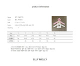 ［ELLY MOLLY］Rose frill hoodie