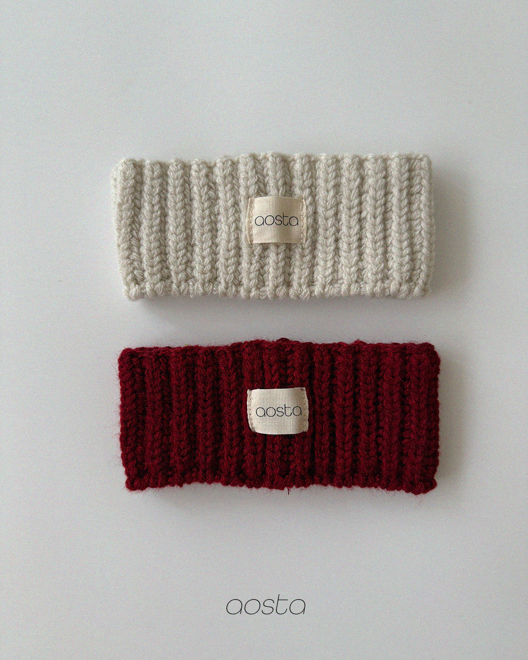 ［Aosta］Knit Cookie Headband