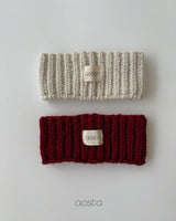 ［Aosta］Knit Cookie Headband