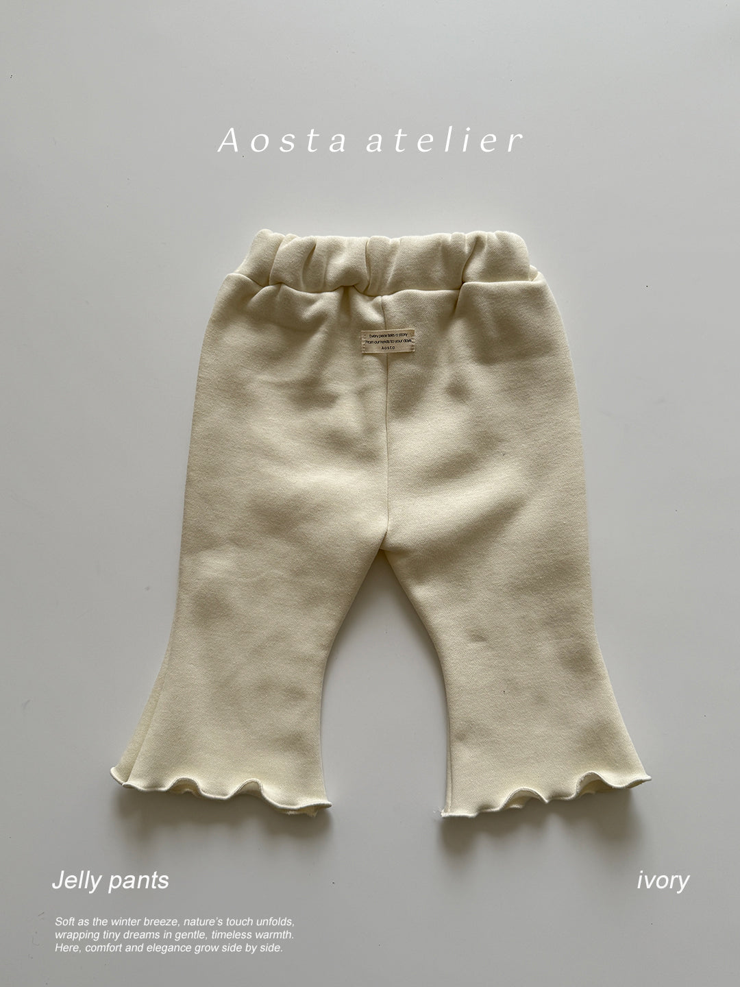 ［Aosta］Jelly pants