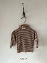 ［Aosta］Wool turtleneck tee