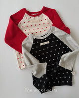 ［Aosta］Dot Raglan Tee