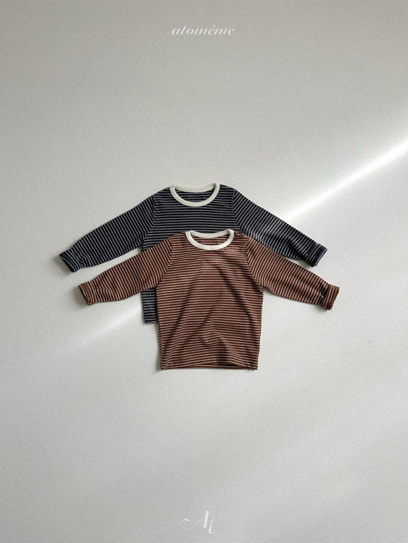 [atomeme] Coha Stripe Tee