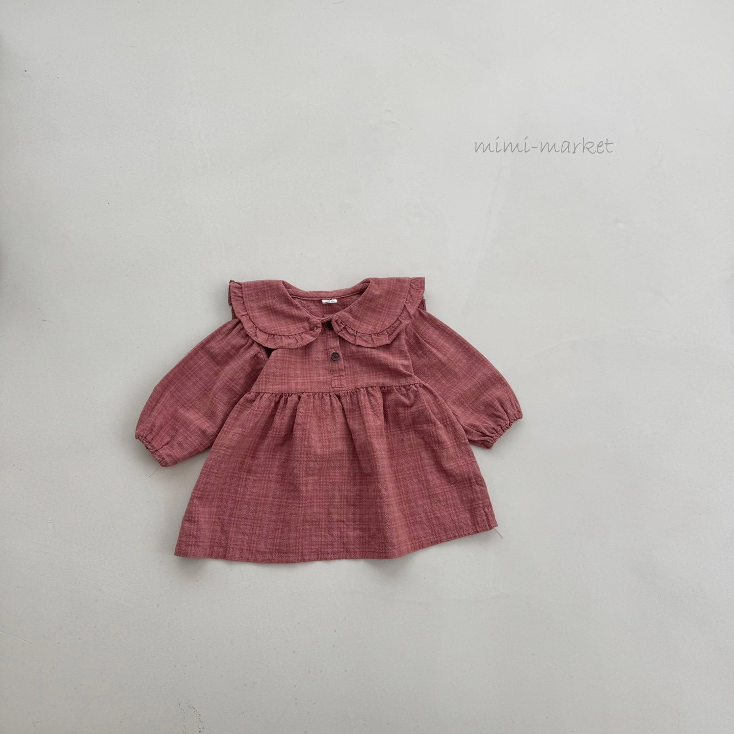 ［mimi market］Mail collar one-piece