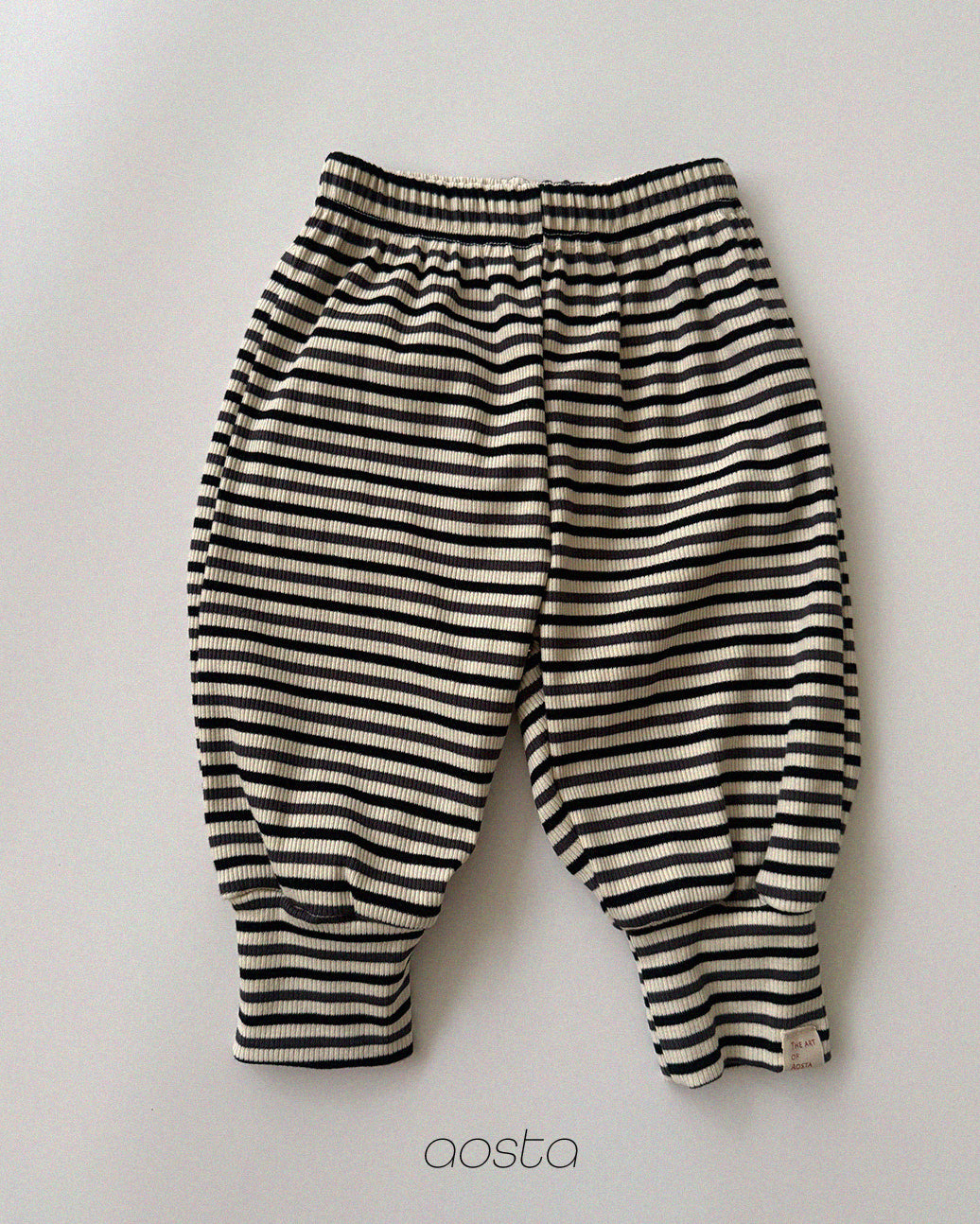 ［Aosta］Crayon Stripe Pants