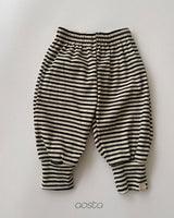 ［Aosta］Crayon Stripe Pants