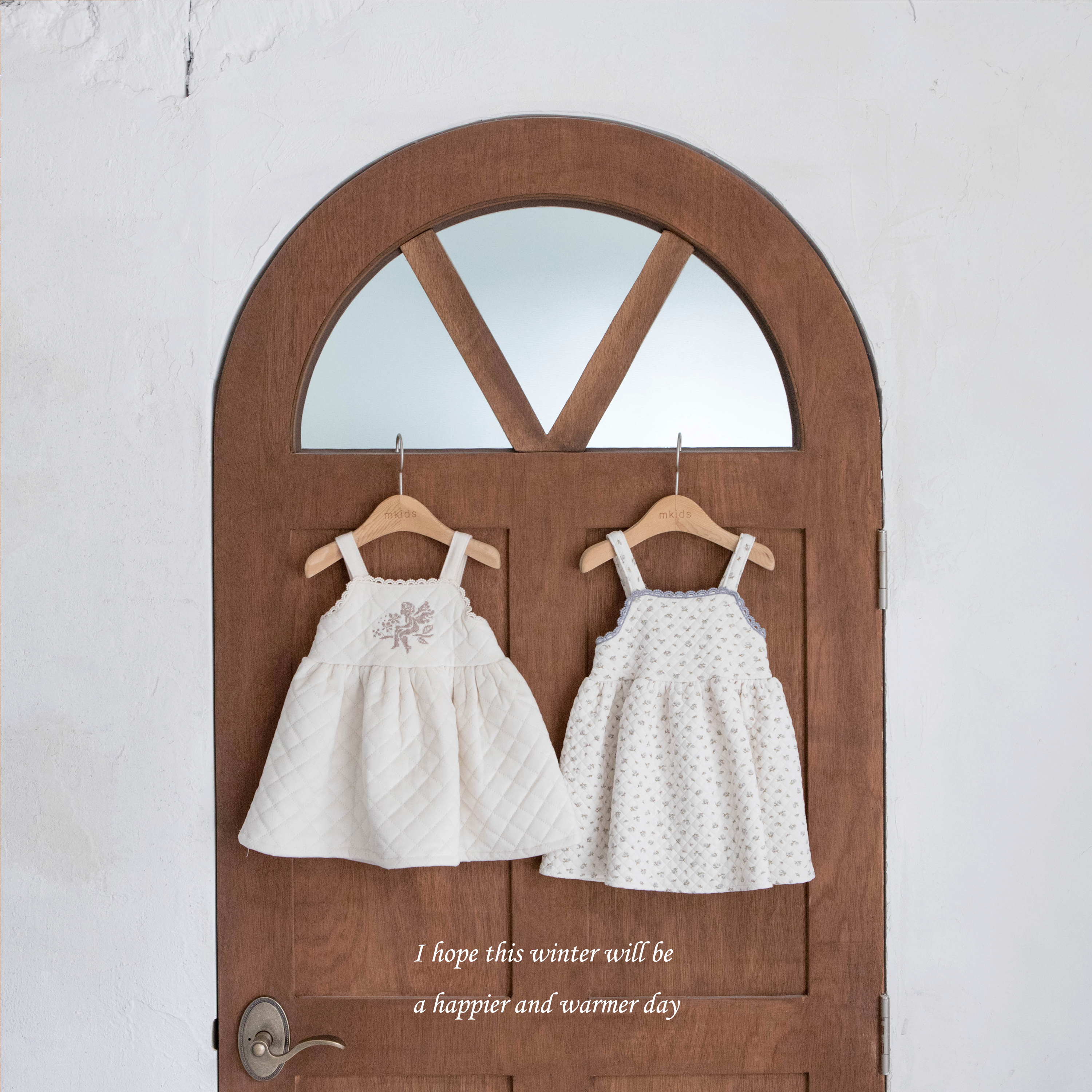 ［mkids］Dia quilting one-piece