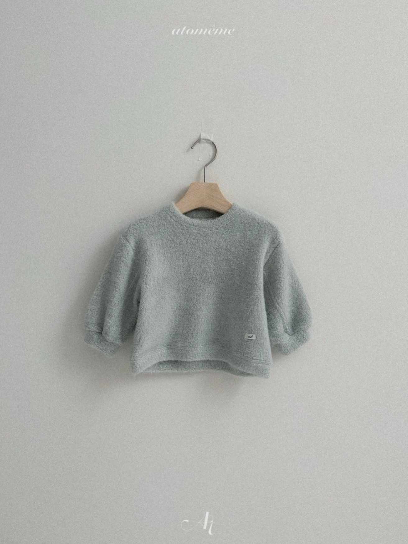 [atomeme] Knit Sweatshirt