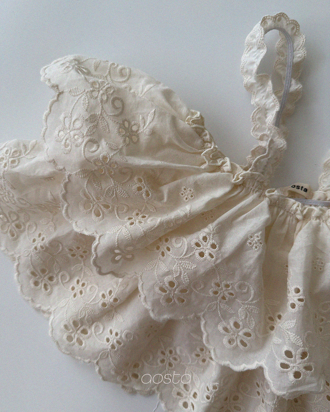 ［Aosta］Lace Cancan Blouse