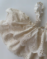 ［Aosta］Lace Cancan Blouse