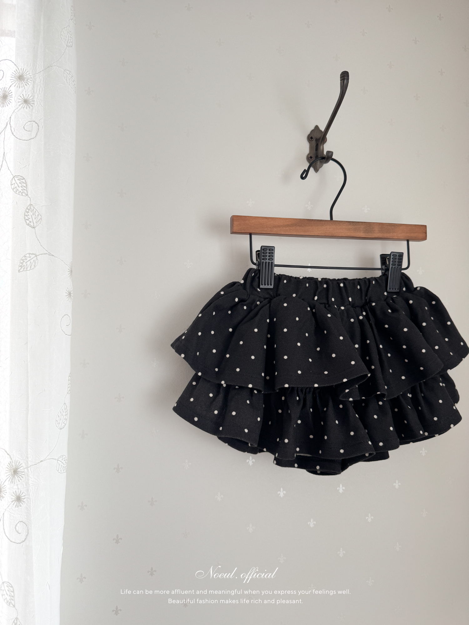 Dot cancan pants