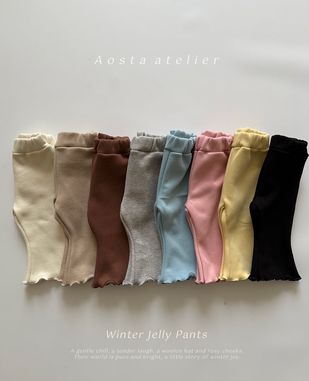 ［Aosta］Jelly pants