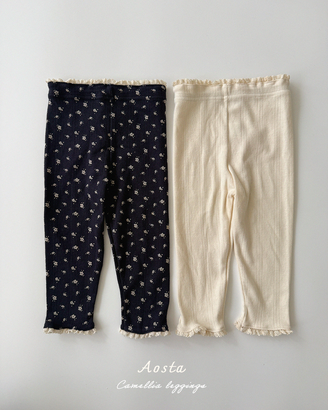 ［Aosta］Camellia Leggings