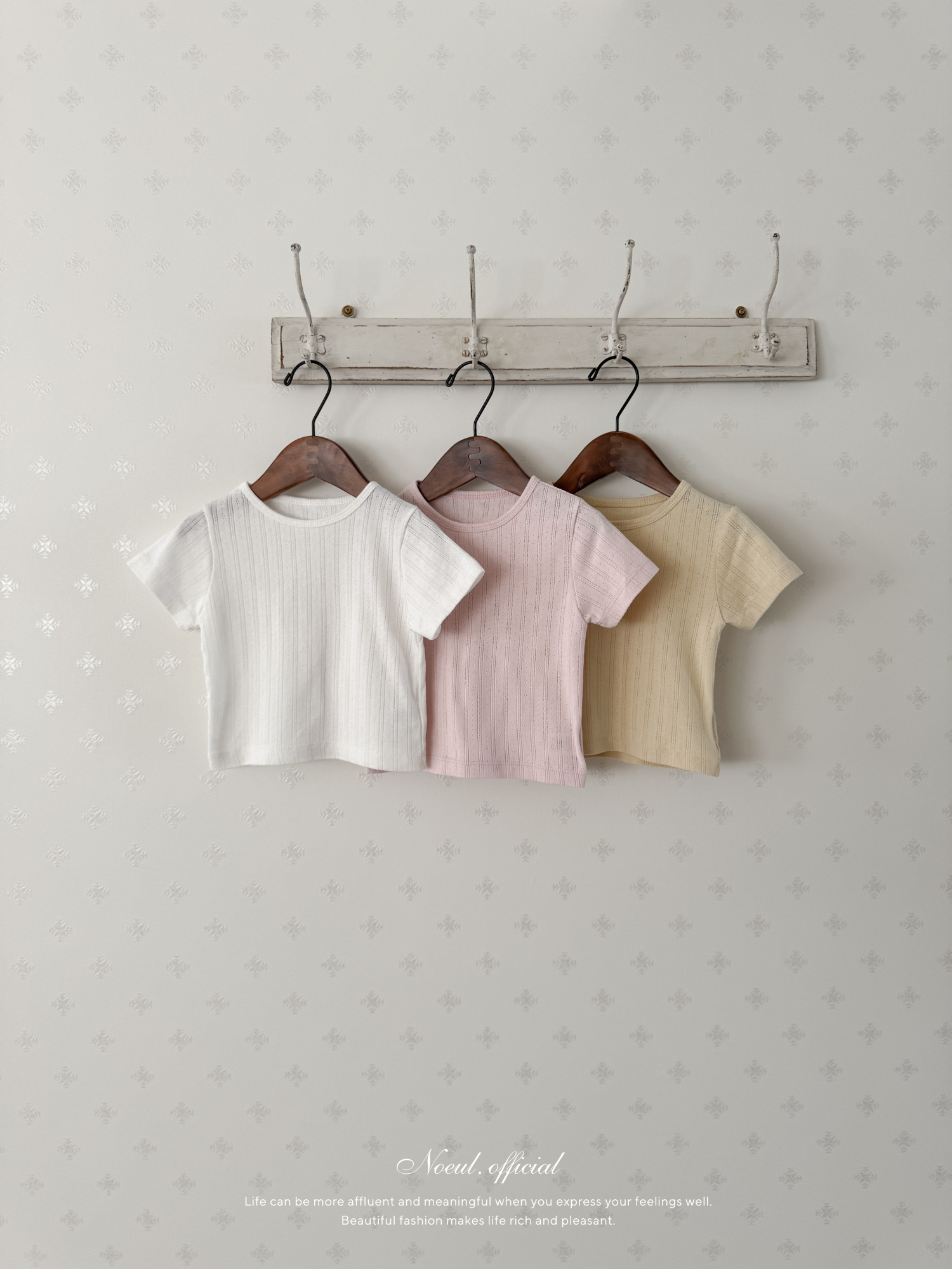 More eyelet tee
