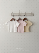 More eyelet tee