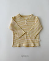 ［Aosta］Cookie Stripe Tee