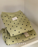 ［Aosta］Dot Tongtong Vest