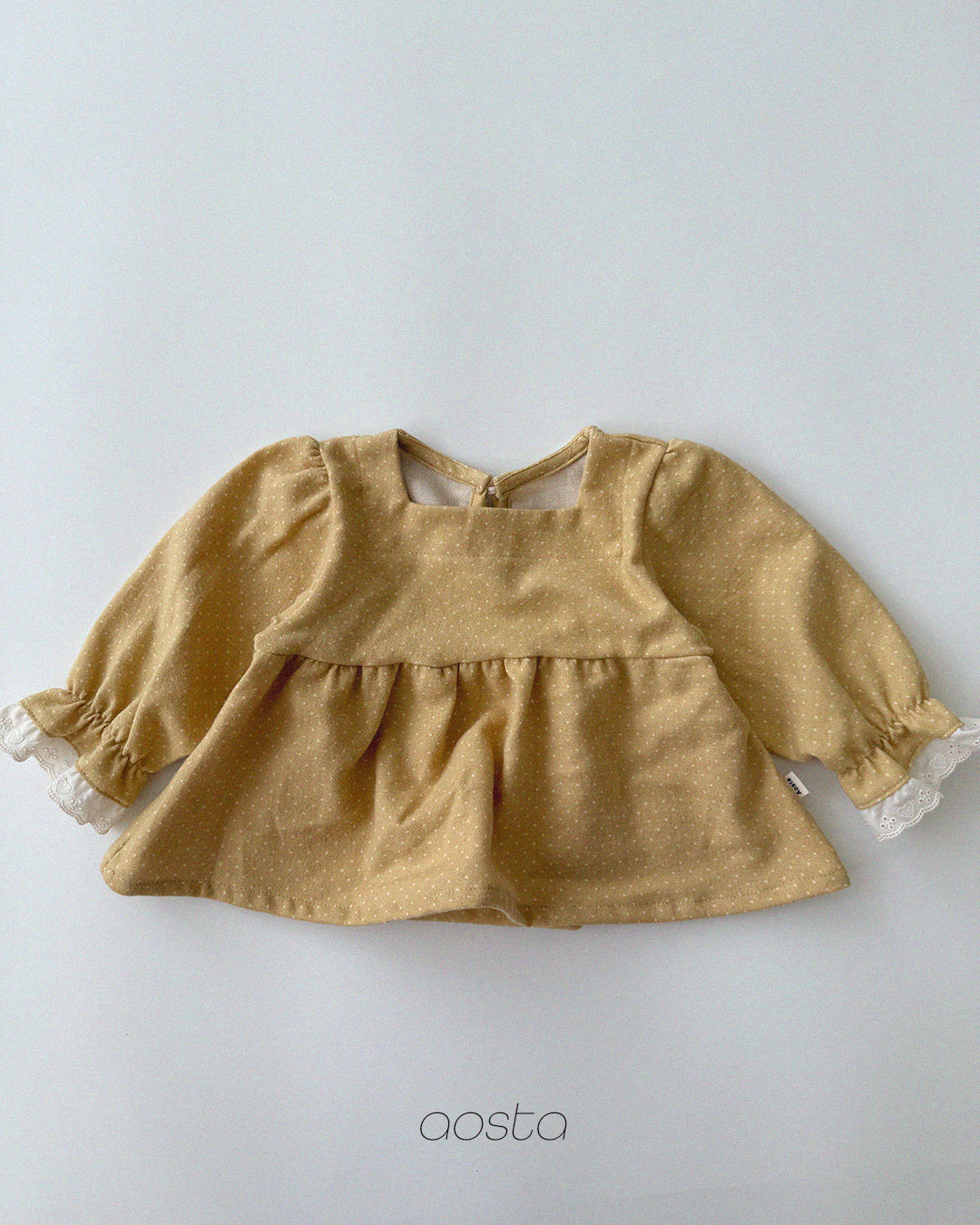 ［Aosta］Milk Dot Blouse