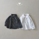 ［Lala land］Flour collar shirt