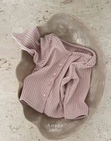 ［Aosta］Kiki Check Cardigan