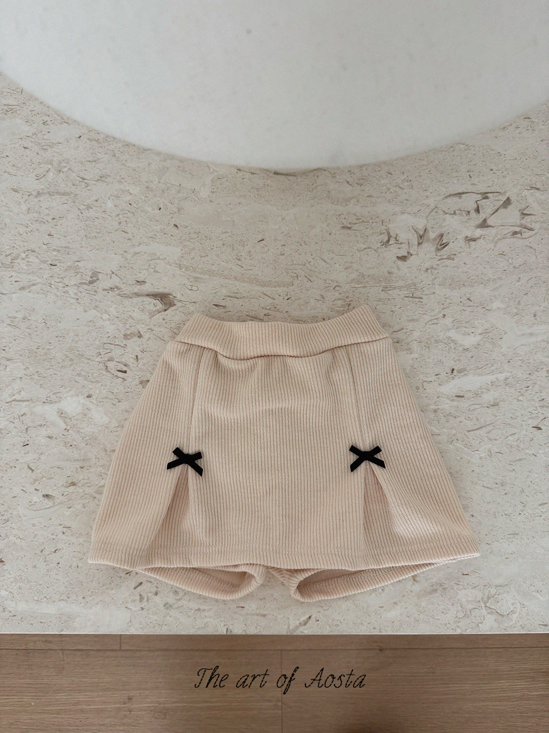 ［Aosta］Bibi Ribbon Skirt Pants