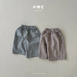 ［Lala land］Fine check wide pants