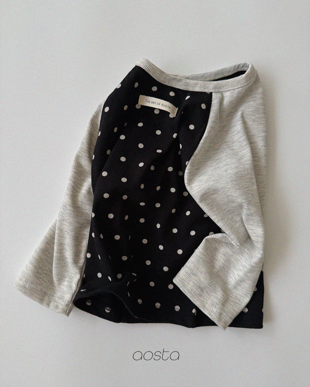 ［Aosta］Dot Raglan Tee