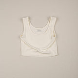 ［peekaboo］Ribbon crop sleeveless (mom)