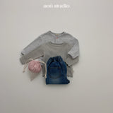 ［aou studio］Joy stripe mellow tops