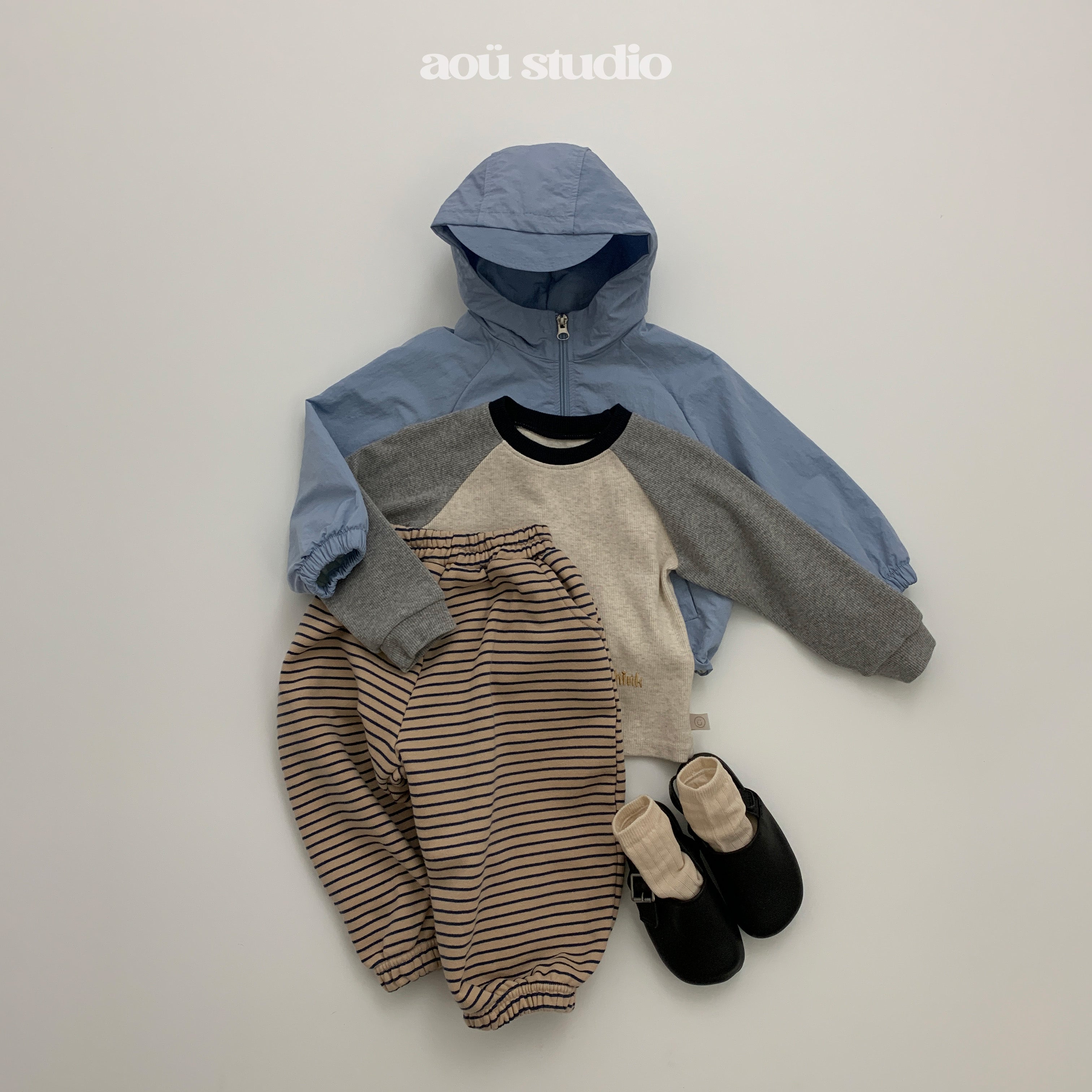 ［aou studio］Think raglan tee