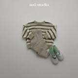 ［aou studio］Day stripe mtm